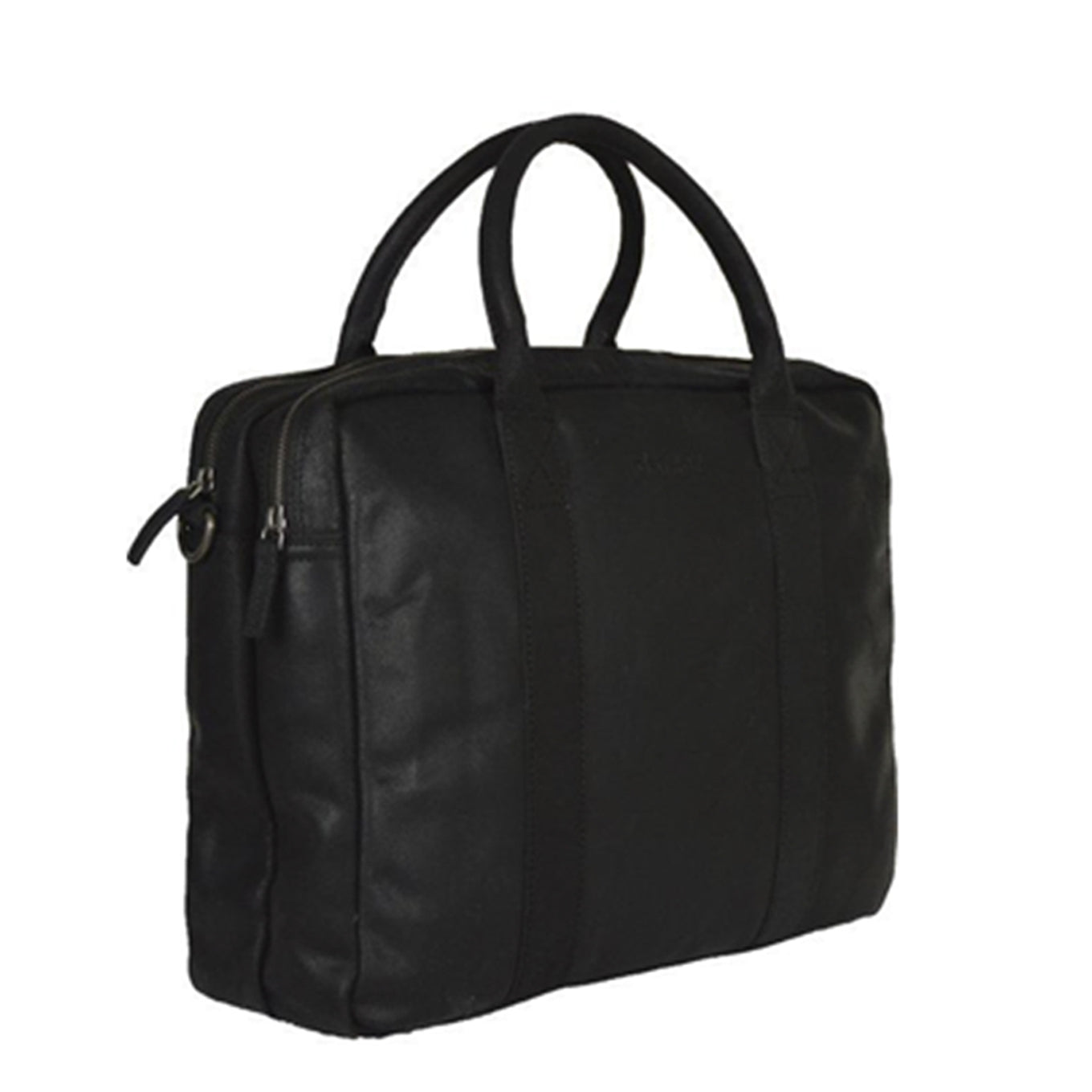 DSTRCT Limited Double Zip 15'' Laptoptas zwart