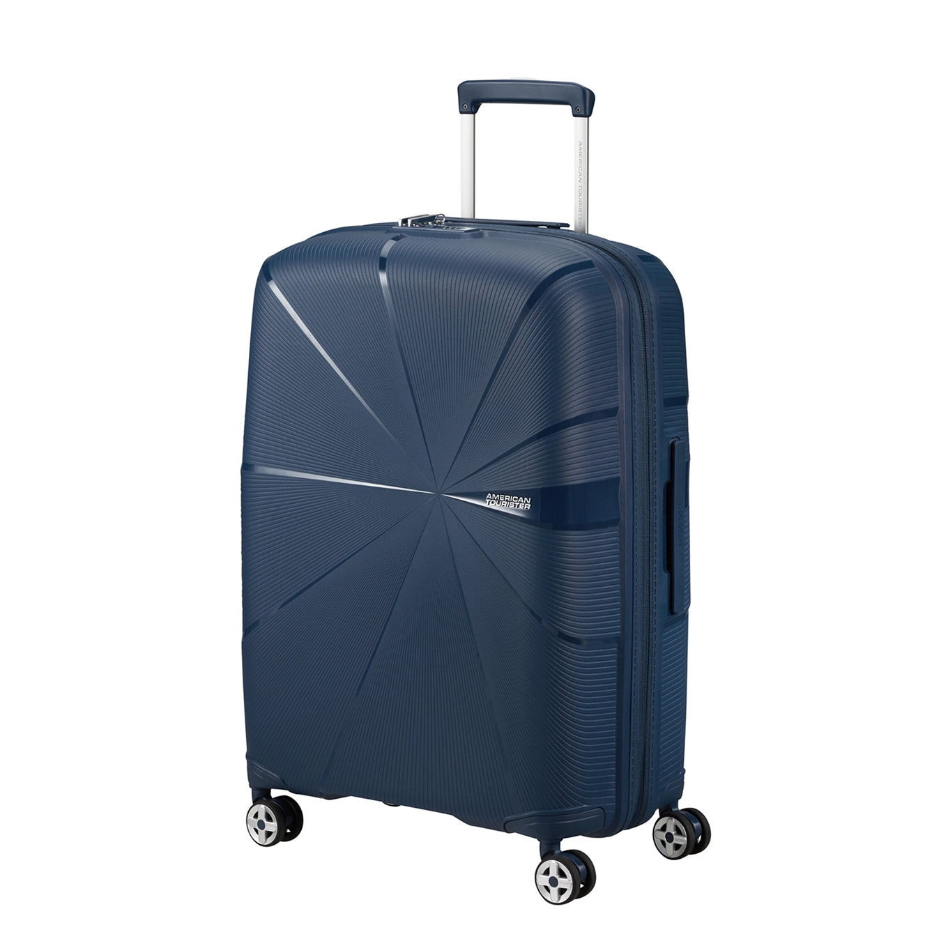 American Tourister Starvibe Spinner 67 EXP marineblauer Hartschalenkoffer