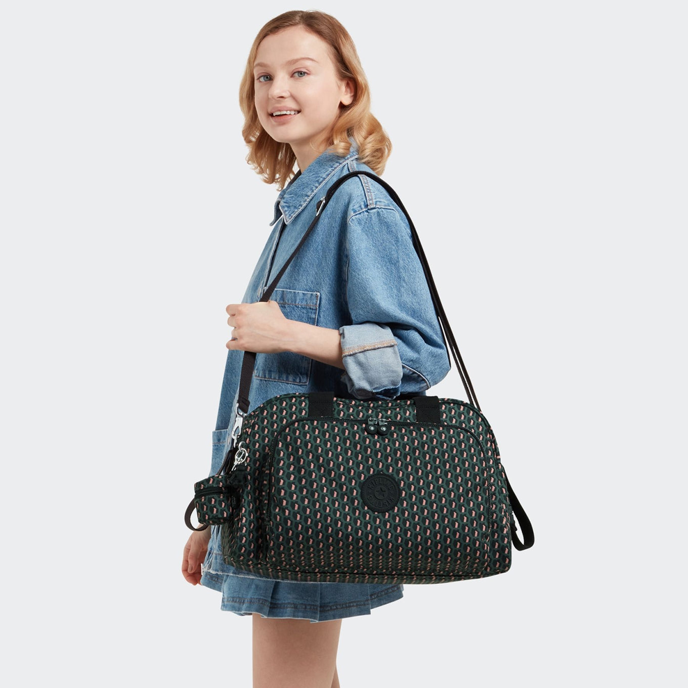 Kipling Camama blooming pink Diaper bag