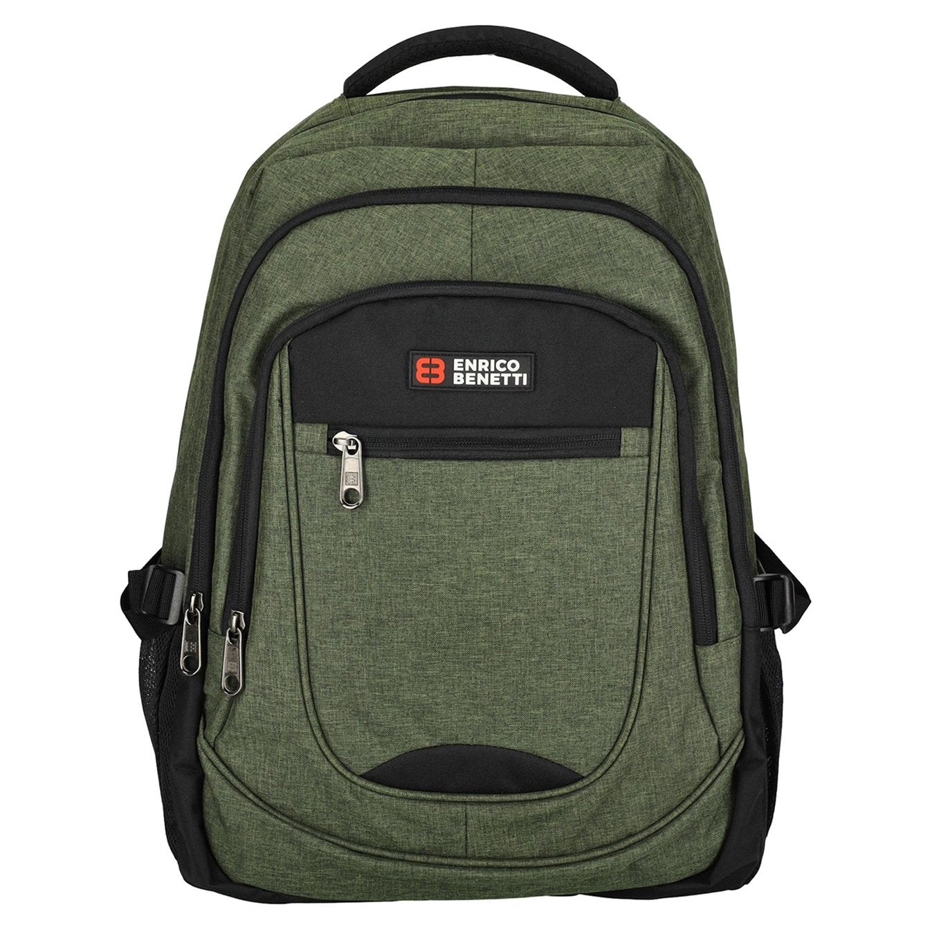 Enrico Benetti Hamburg 17" Laptop Backpack olijfgroen