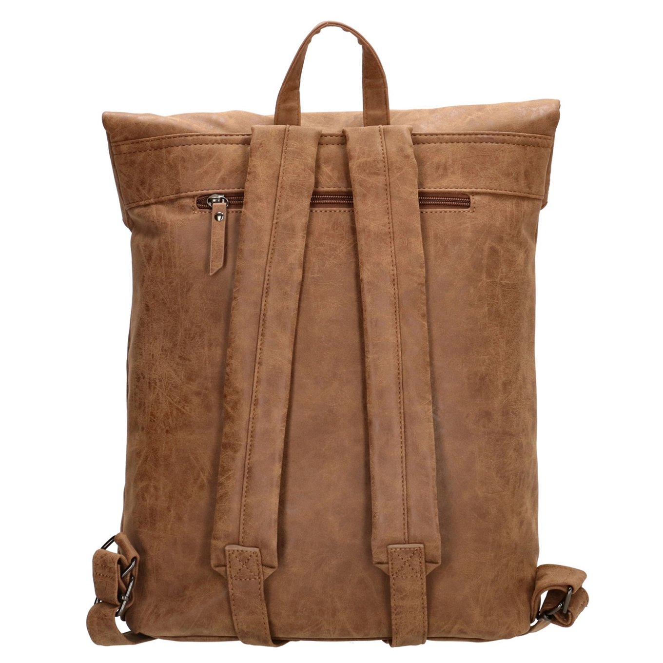 Enrico Benetti Noumea 15'' Laptop backpack cognac