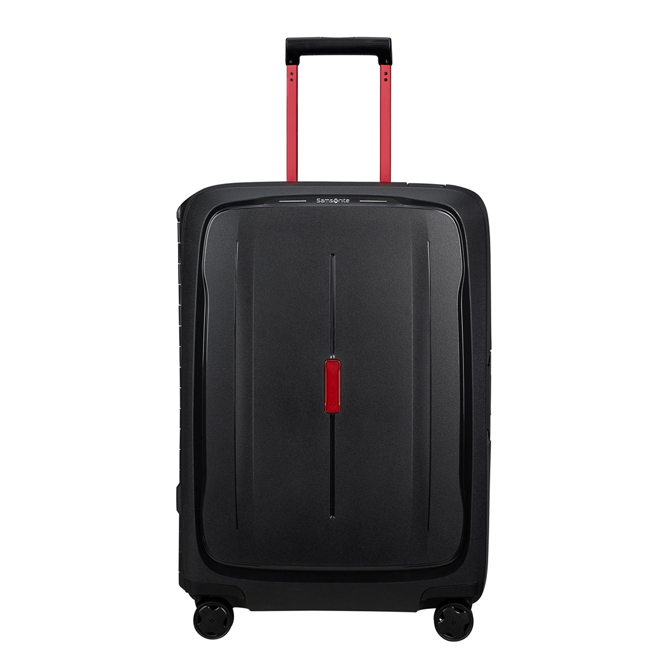 Samsonite Essens Spinner 69 charcoal/red Hard Case