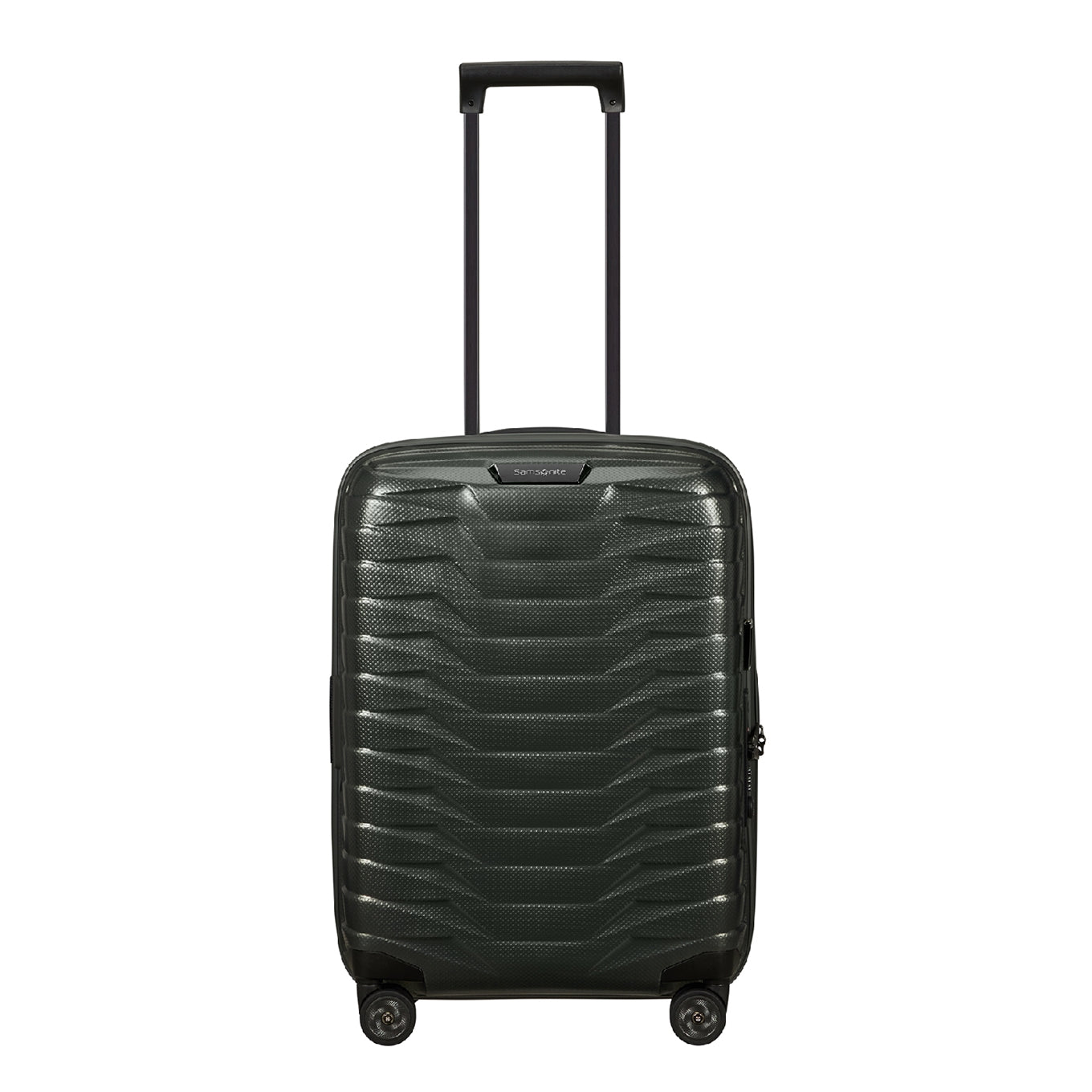 Samsonite Proxis Spinner 55 Expandable matt climbing ivy Hard Case
