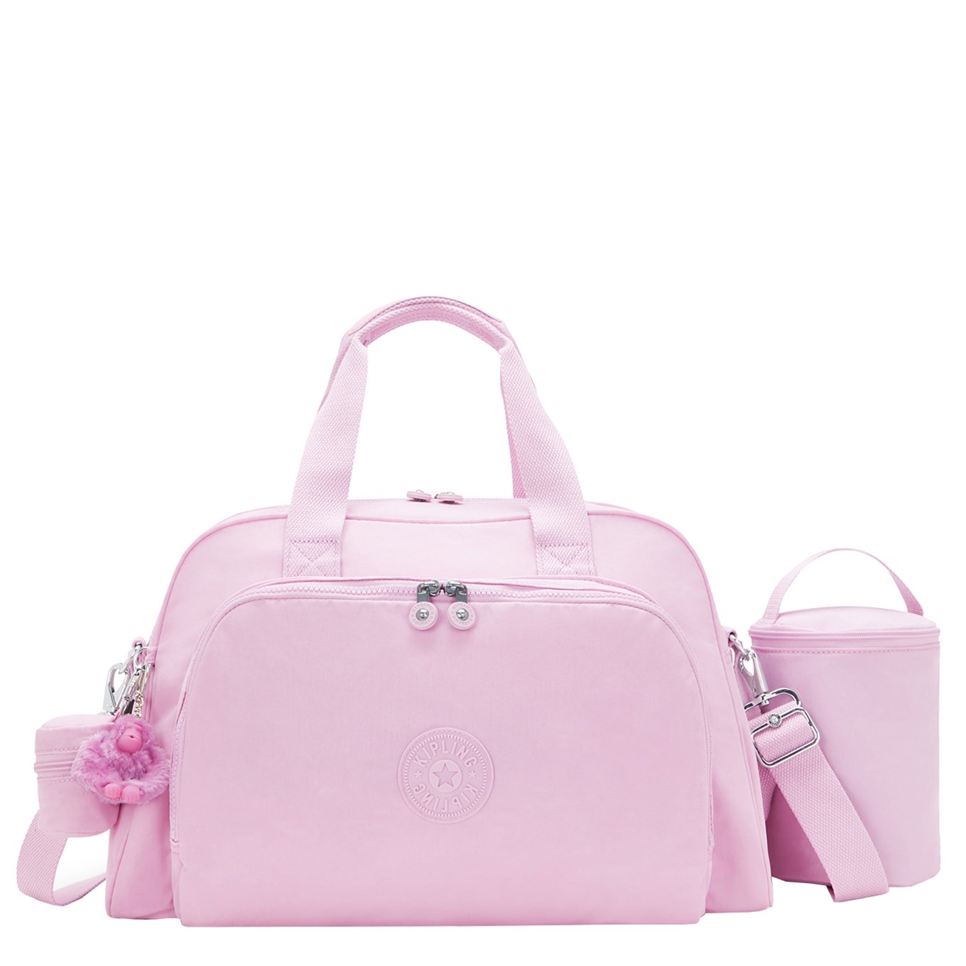 Kipling Camama blooming pink Diaper bag
