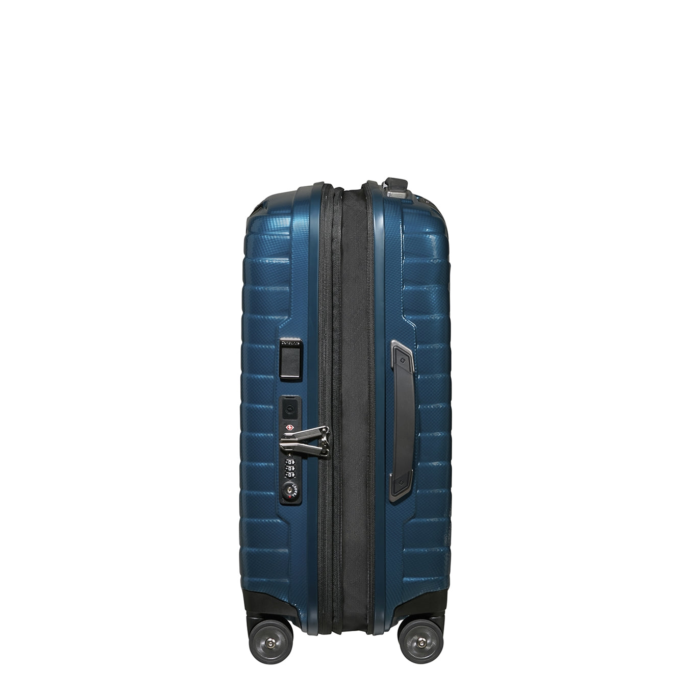 Samsonite Proxis Spinner 55/35 Expandable petrol blue Hard Case