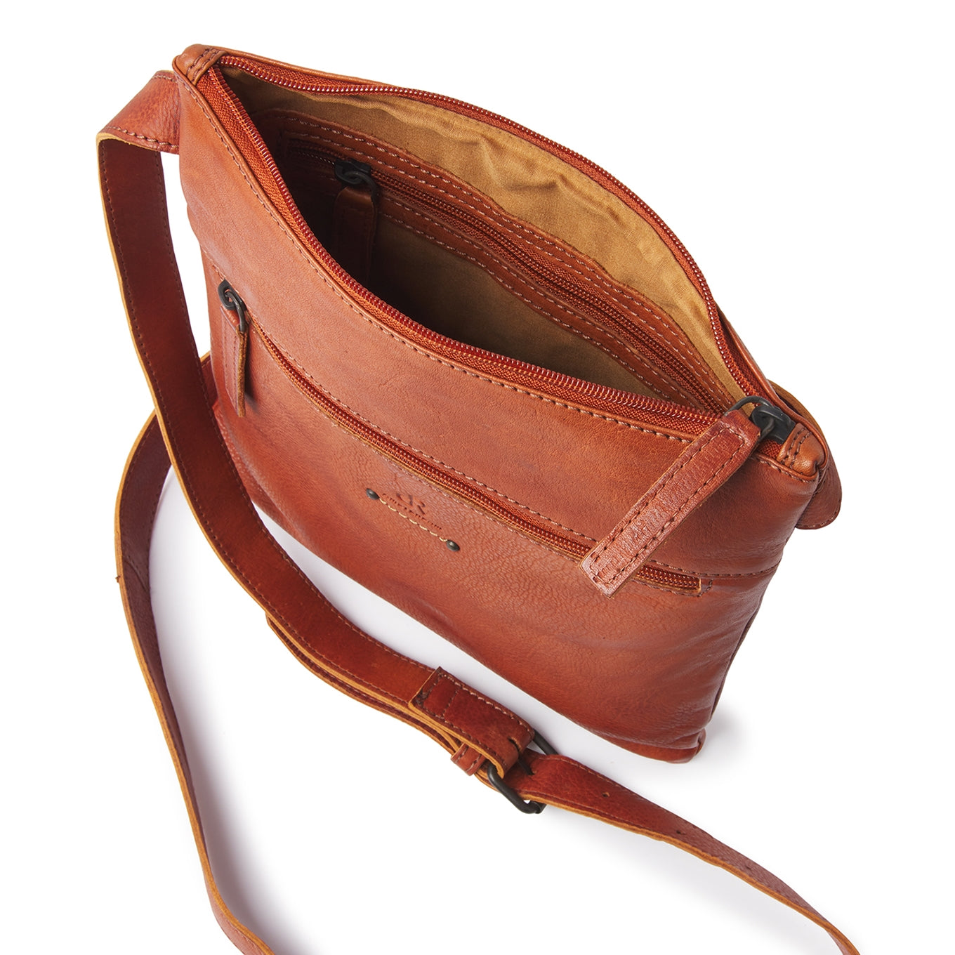 dR Amsterdam Tampa Schoudertas II camel