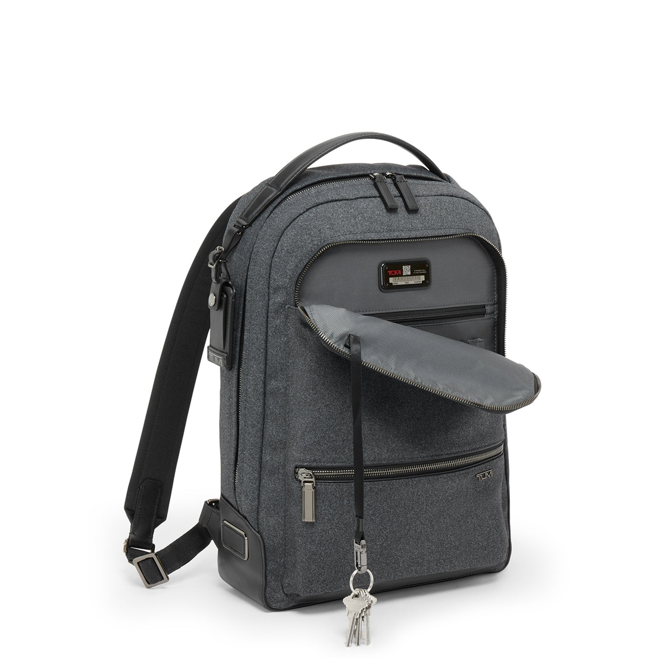 TUMI Harrison Bradner Backpack dark charcoal
