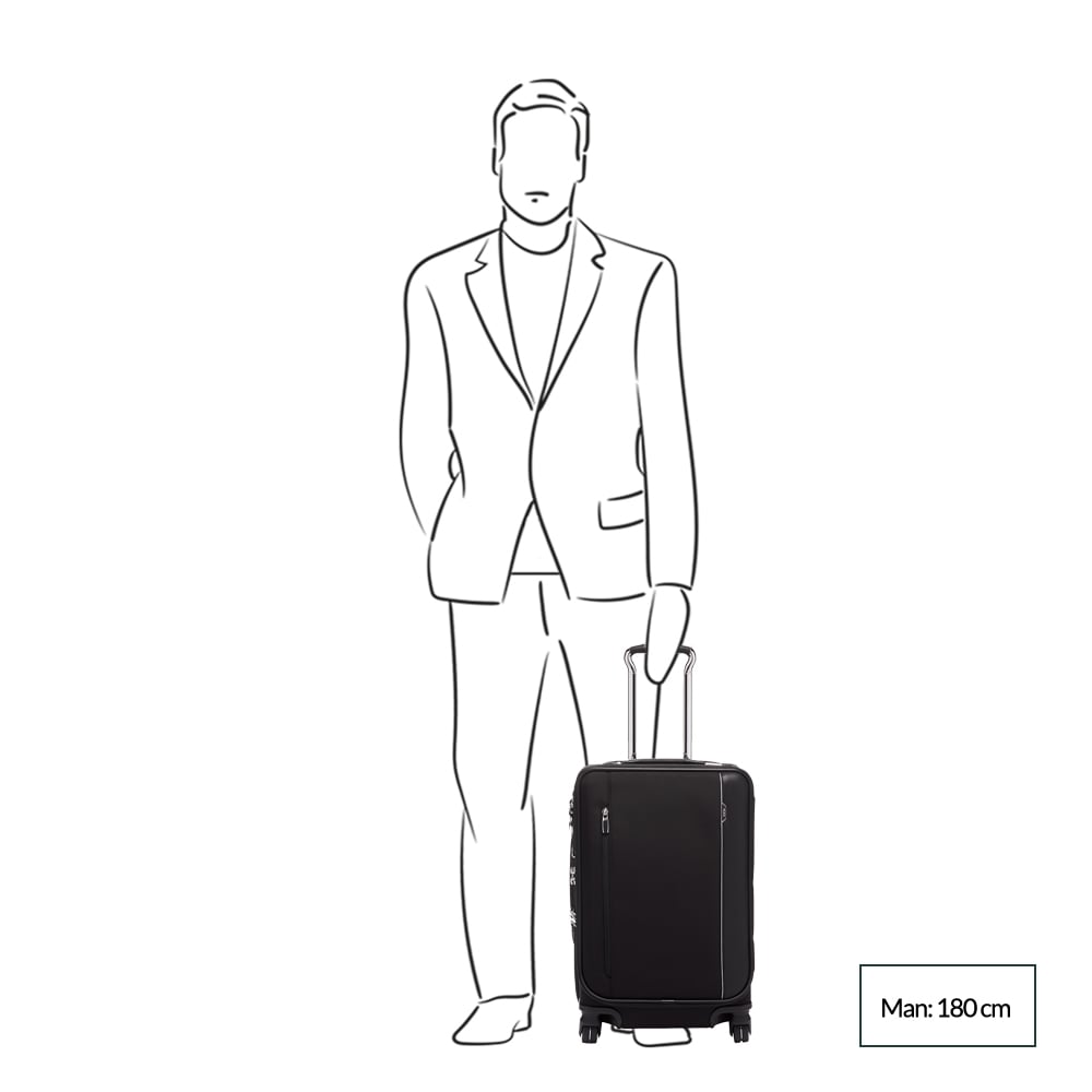 Tumi Arrivé International Dual Access 4 Wheels schwarzer Pilotenkoffer