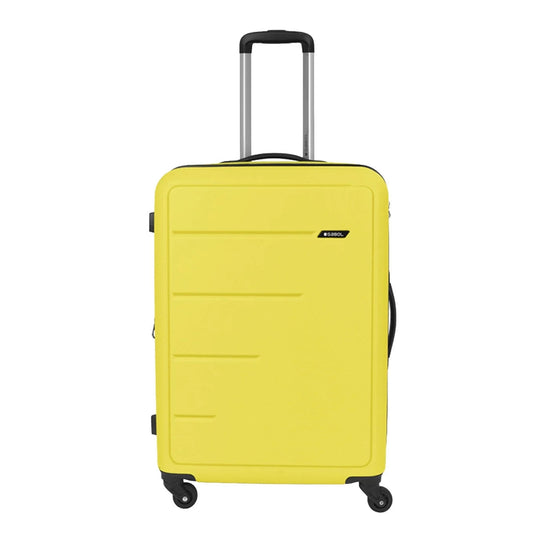 Gabol Future Medium Trolley Erweiterbarer gelber Hartschalenkoffer