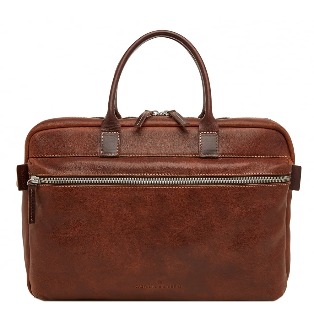 Castelijn & Beerens Renee Sam Laptoptas 15.6'' RFID lichtbruin
