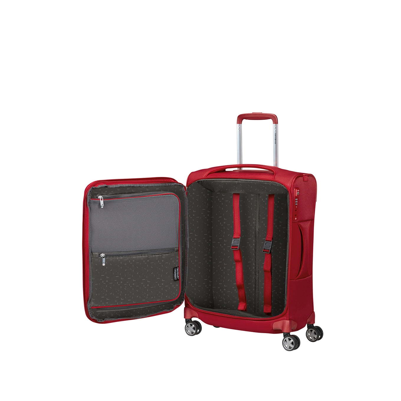 Samsonite D'Lite Spinner 55 Exp chili red