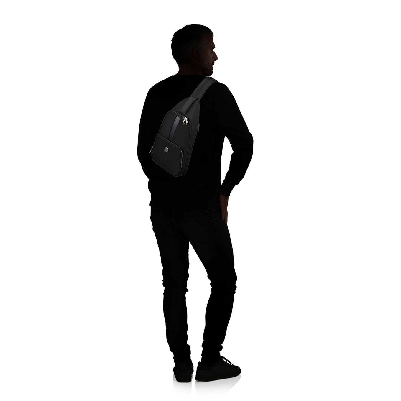 Samsonite Sacksquare Slingbag M schwarz
