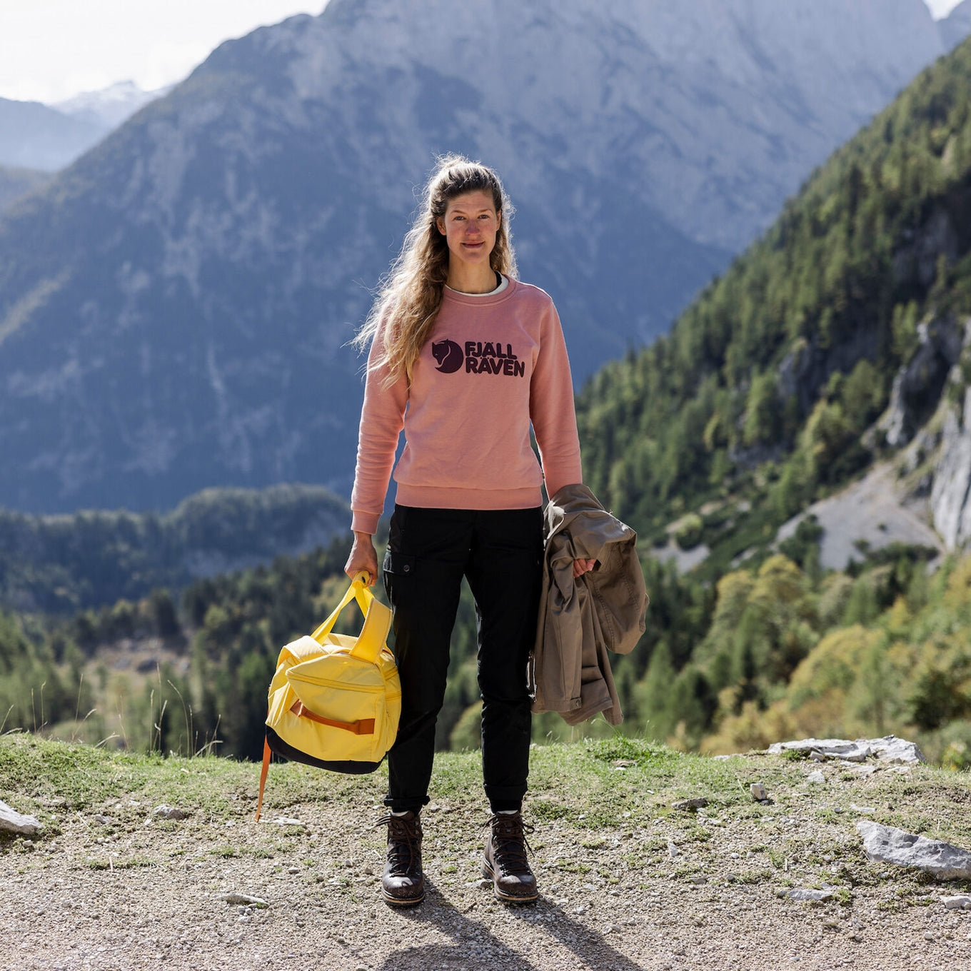 Fjallraven High Coast Duffel 36 Clay Wochenendtasche