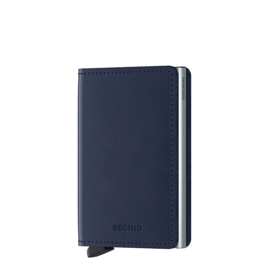 Secrid Slimwallet Wallet Original marineblaue Damenbrieftasche