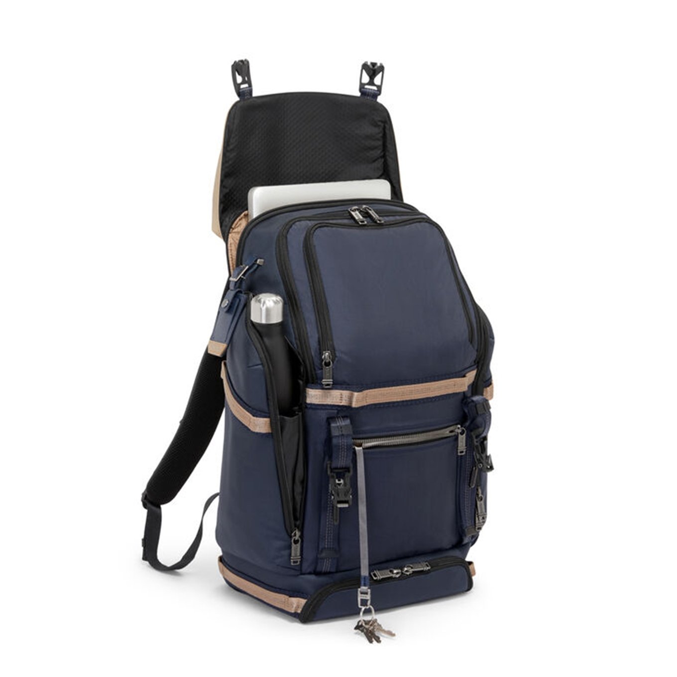 Tumi Alpha Bravo Expedition Backpack midnight navy/khaki backpack