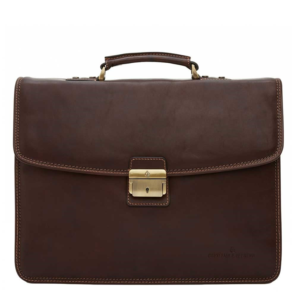 Castelijn & Beerens Verona Laptoptas 13.3" mocca