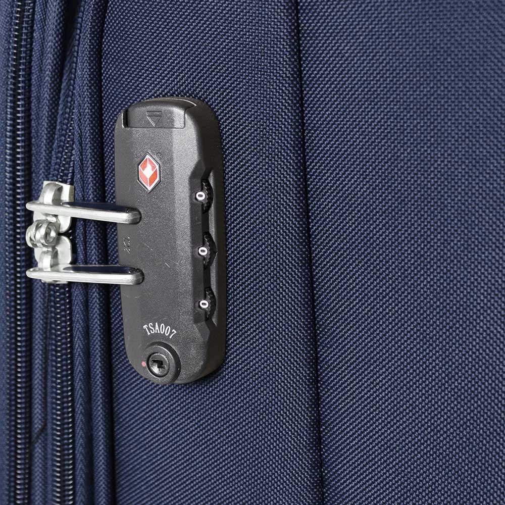 Gabol Zambia Trolley Large 79 blue Soft suitcase