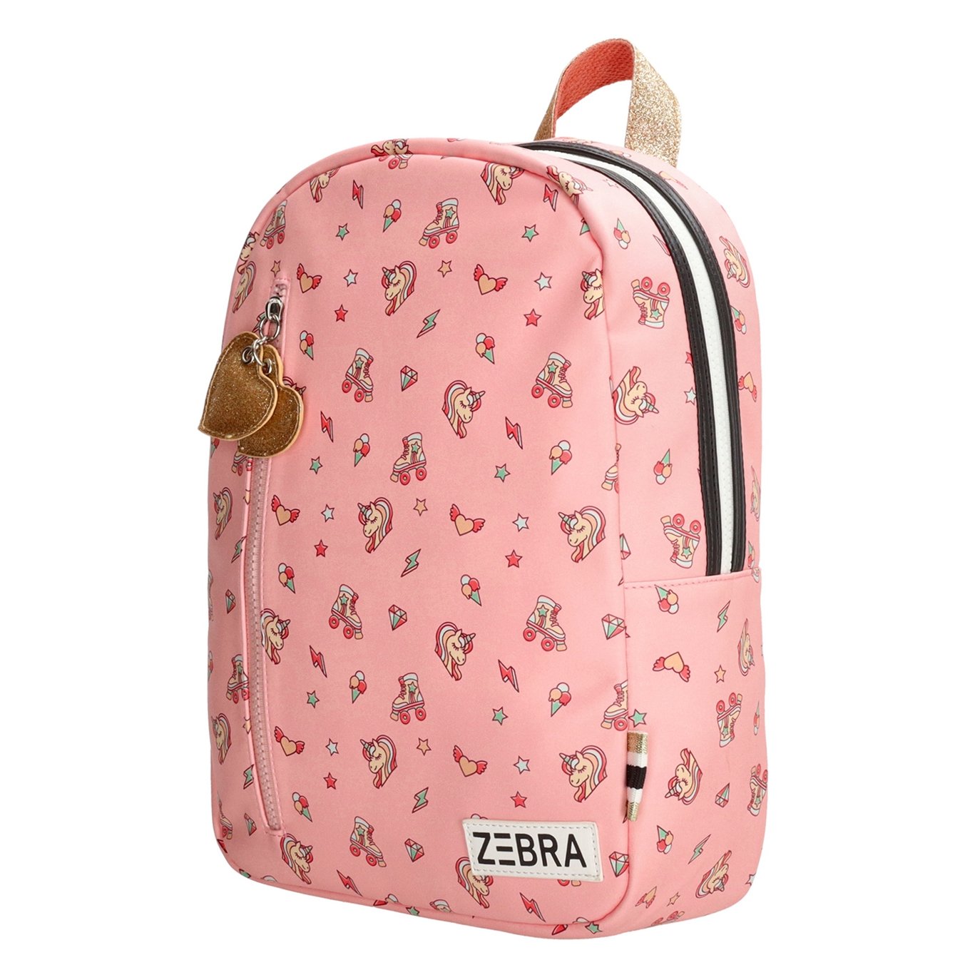 Zebra Trends Unicorn Backpack pink