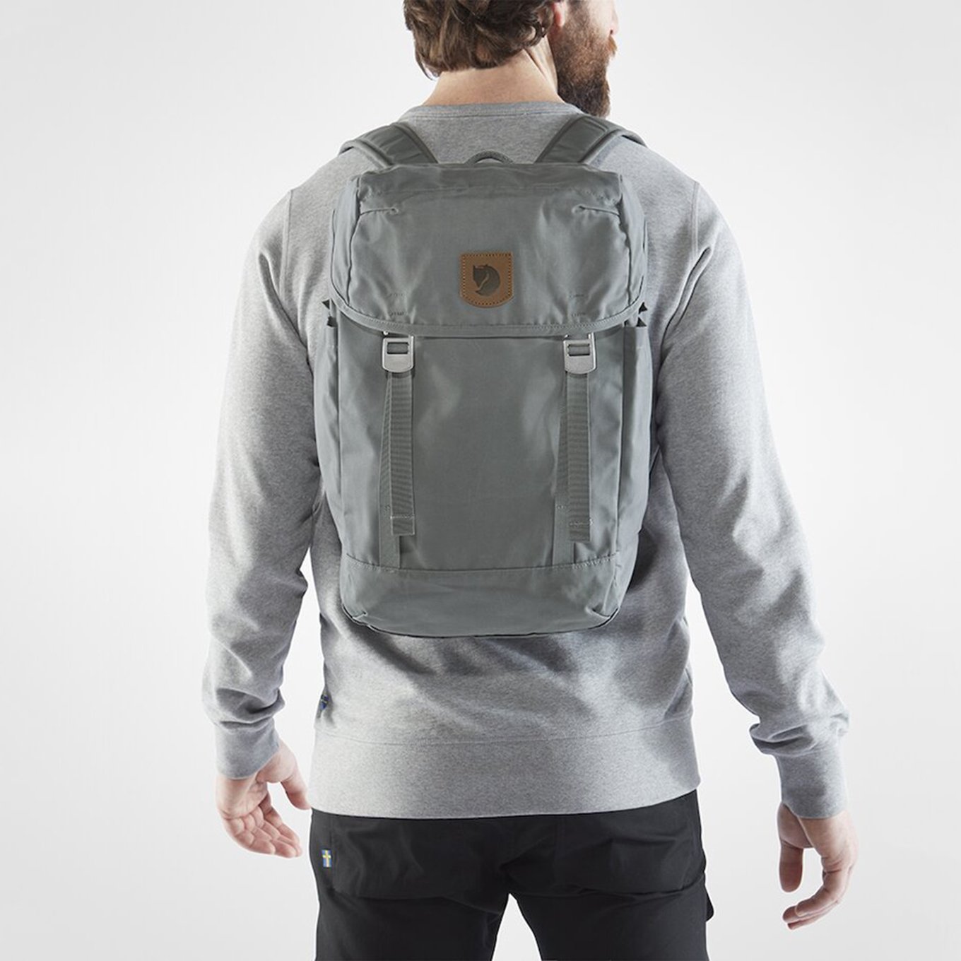 Fjallraven Greenland Top Backpack schwarzer Rucksack