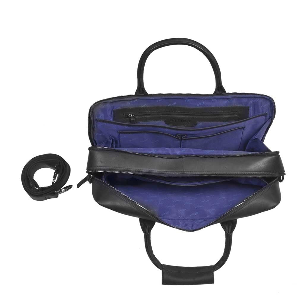 DSTRCT Fletcher Street Workingbag 17" black2