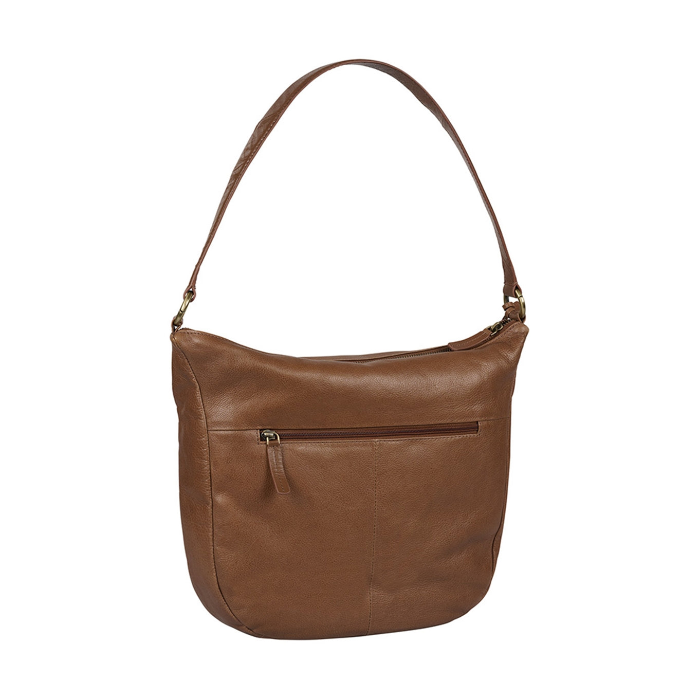 Burkely Natural Norah Hobo Round cognac
