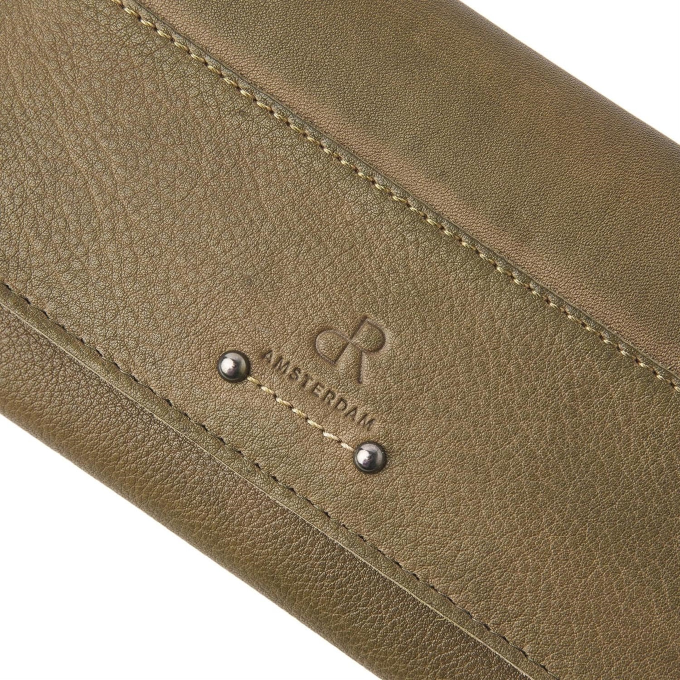 dR Amsterdam Tampa Damesportemonnee olive