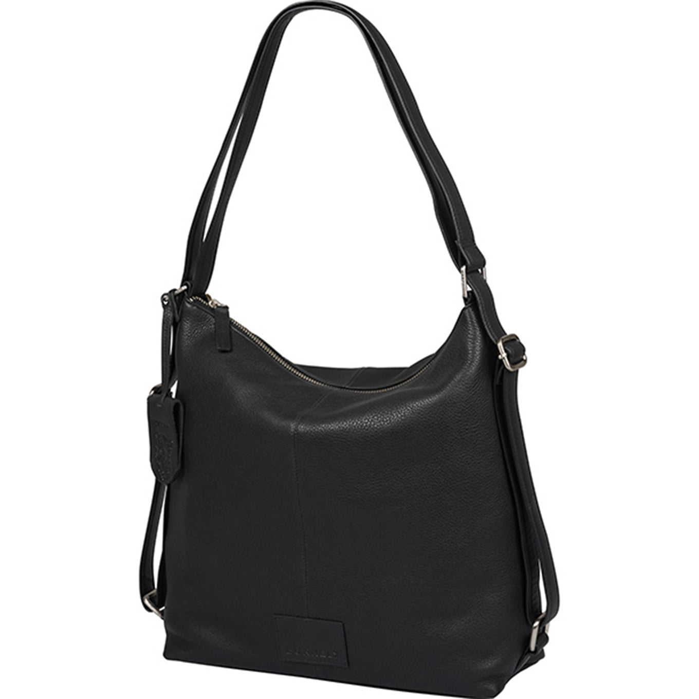 Burkely Soft Skylar Rucksack Hobo schwarz Damentasche