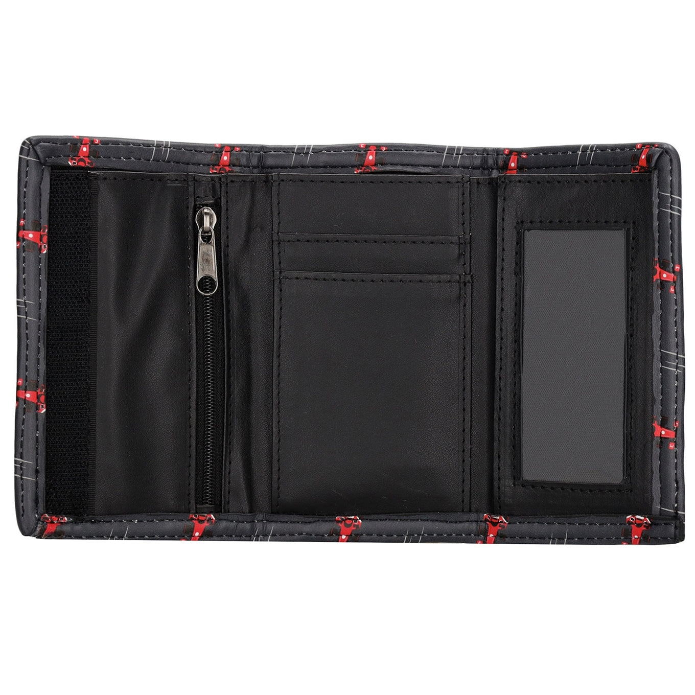 Zebra Trends Jesse Wallet Rennwagen schwarz