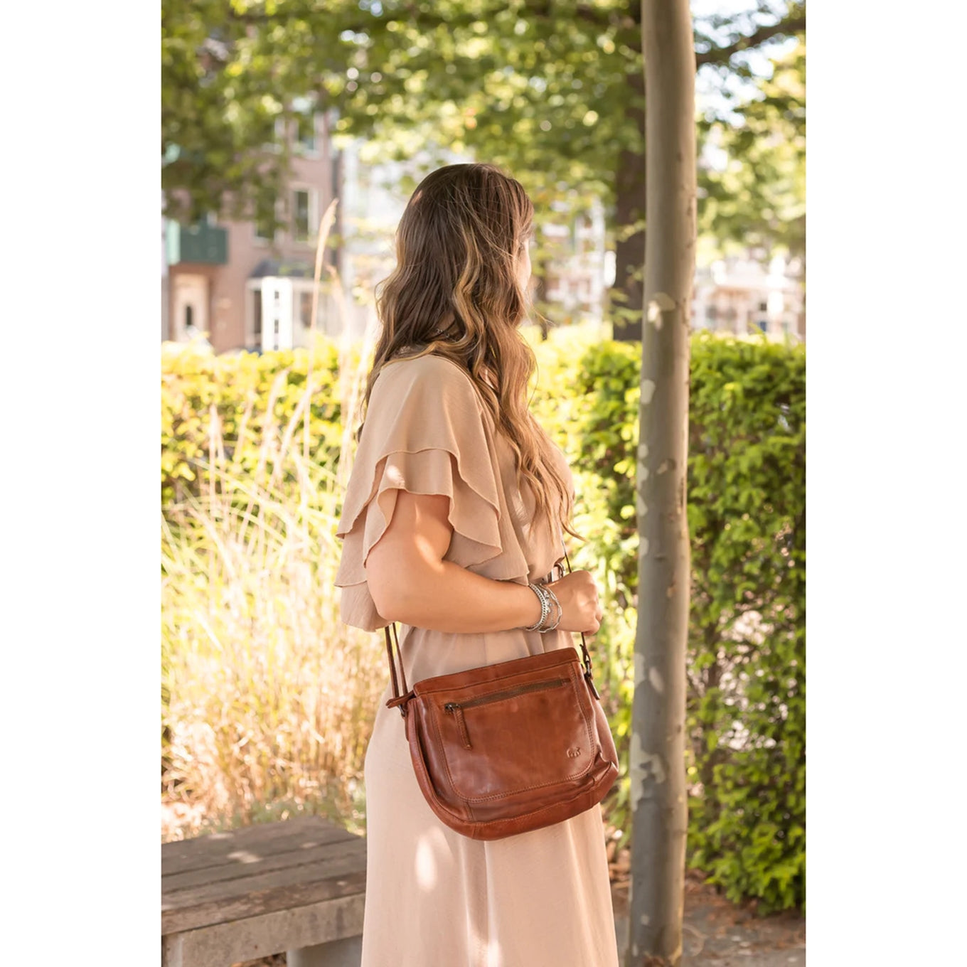 Bear Design Miley Shoulderbag cognac Women's bag