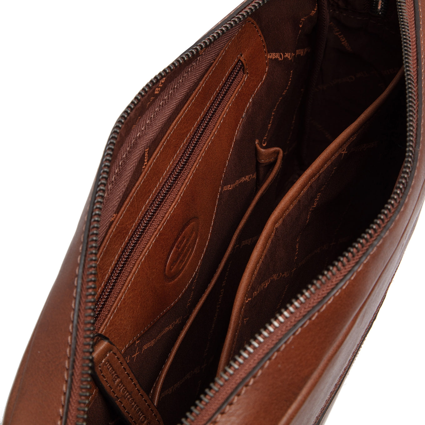 The Chesterfield Brand Novara Schoudertas cognac