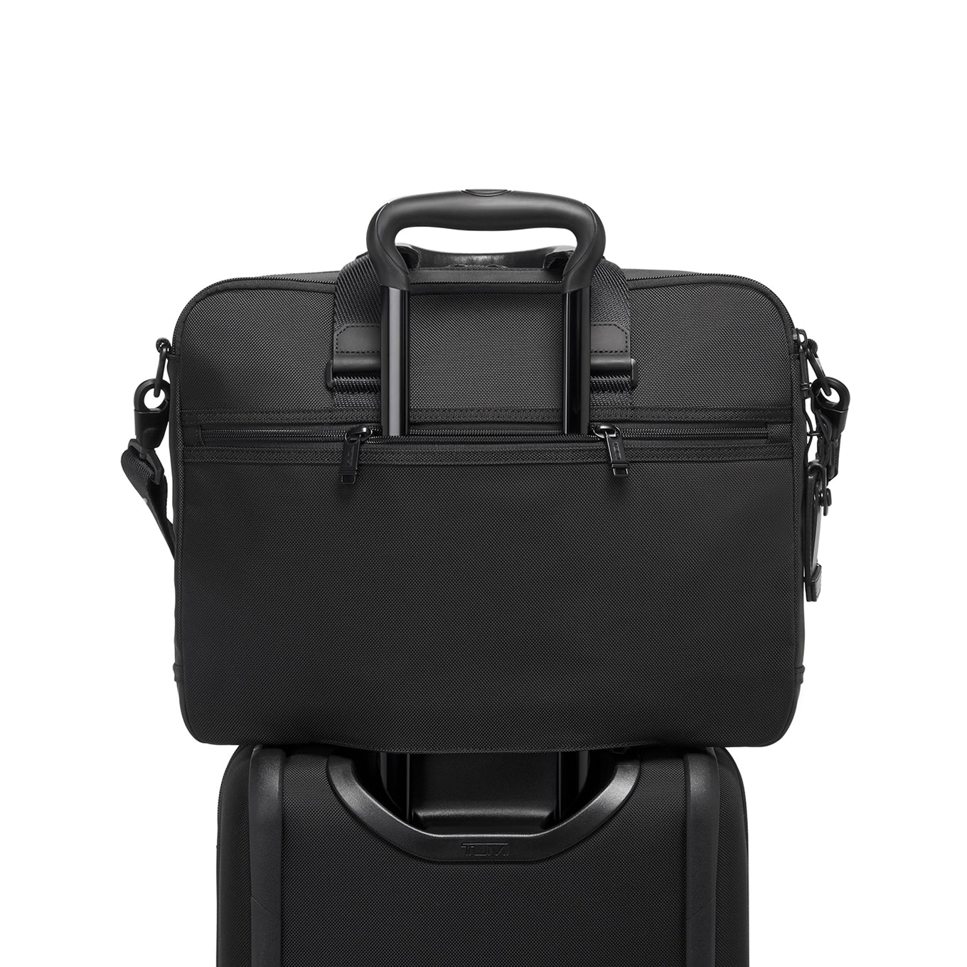 Tumi Alpha Bravo Albany Advanced Brief schwarze Aktentasche