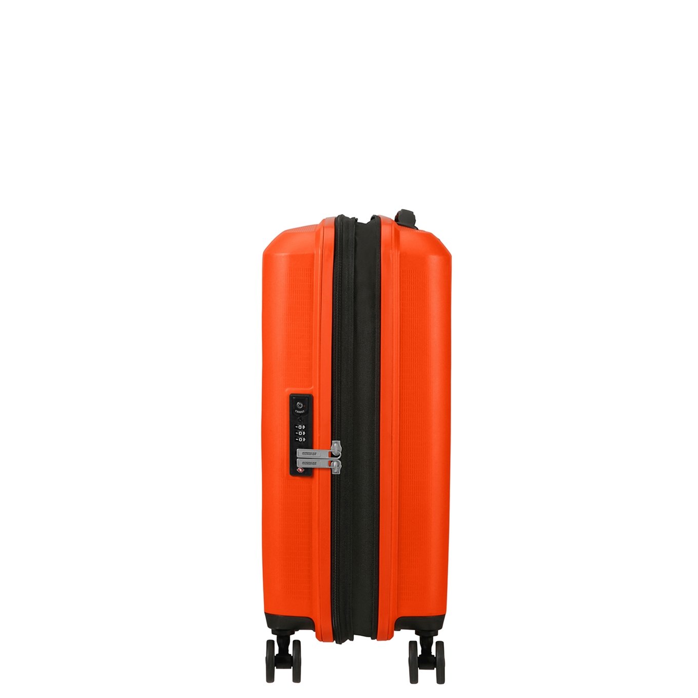 American Tourister Aerostep Spinner 55 Exp leuchtend orange Hartschale