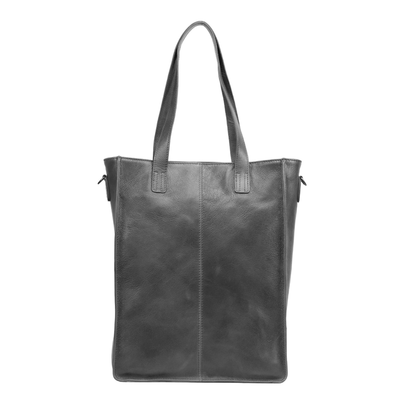 DSTRCT Raider Road Shopper Laptop Bag 15.6" Leather Black