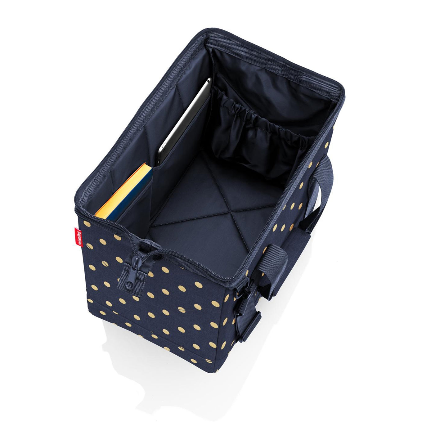 Reisenthel Travelling Allrounder M metallic dots blaue Wochenendtasche