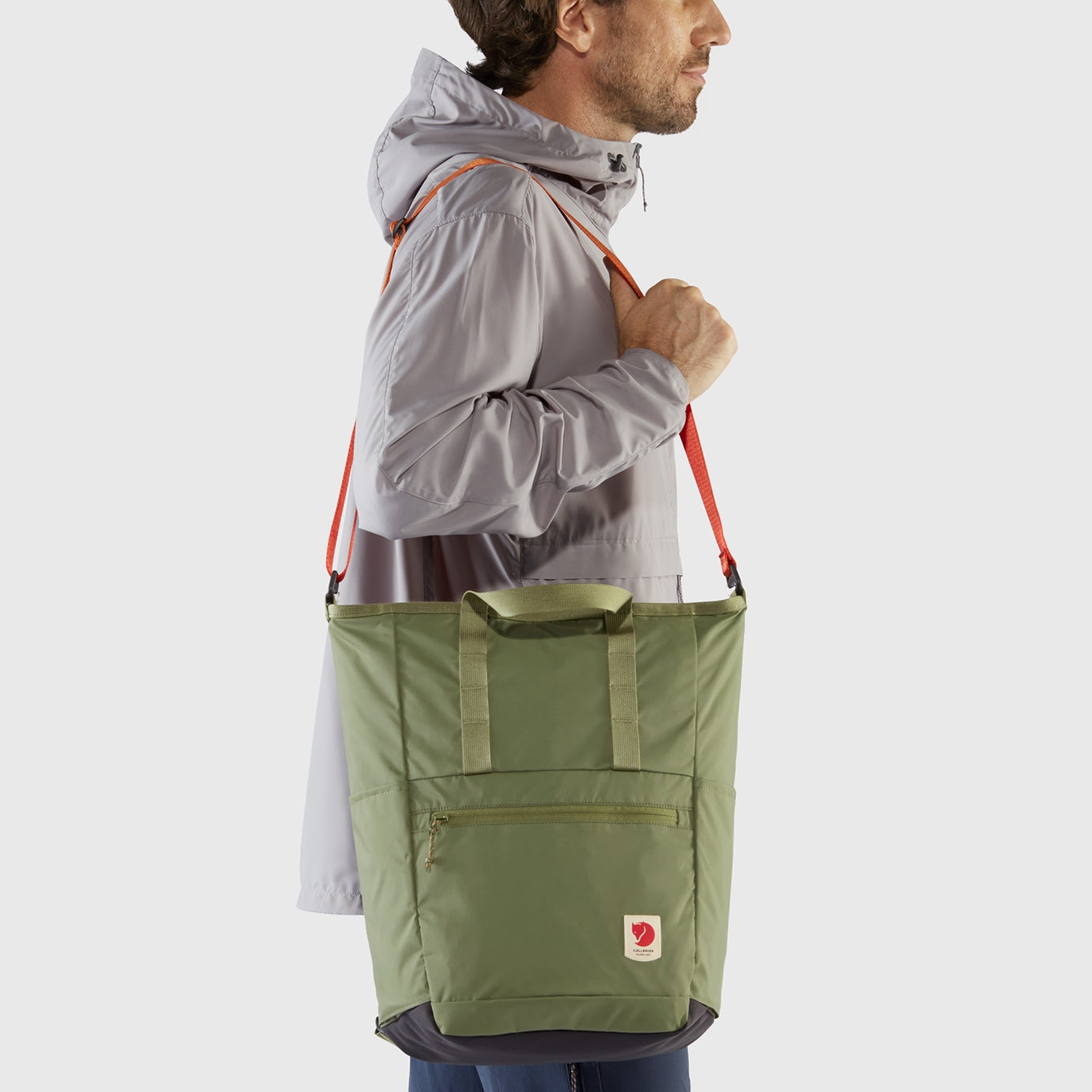 Fjallraven High Coast Totepack Rucksack in sanftem Gelb