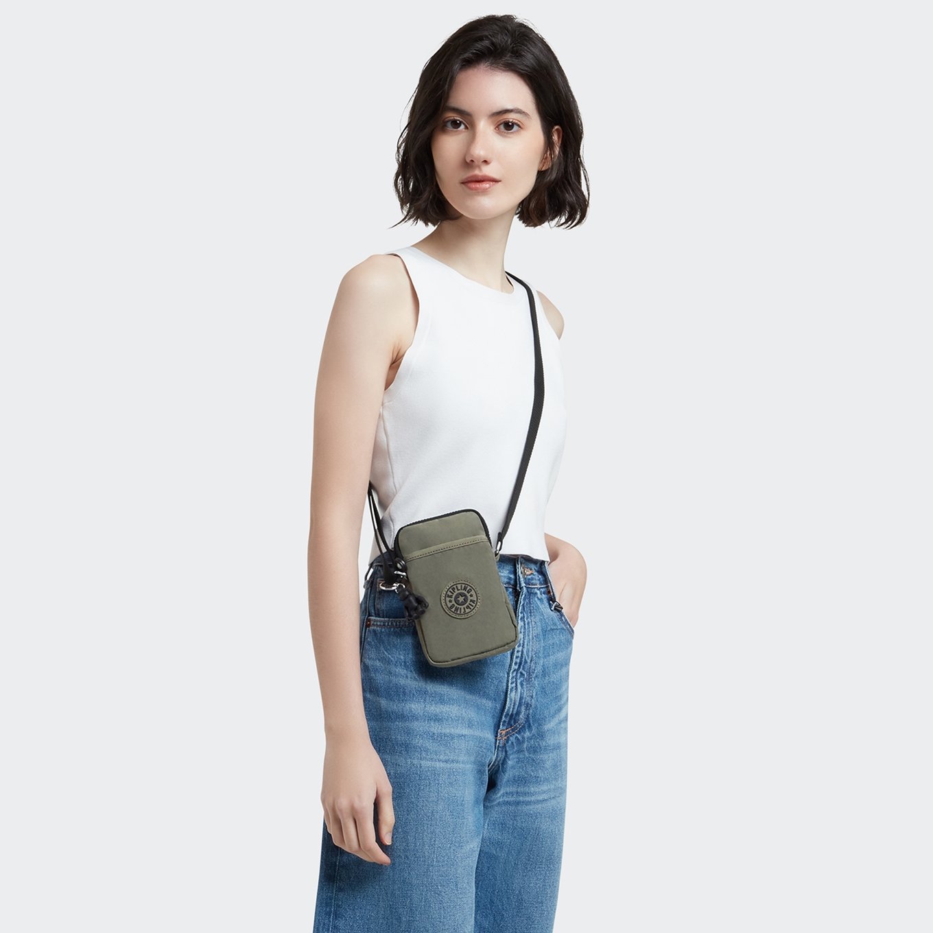 Kipling Tally green moss