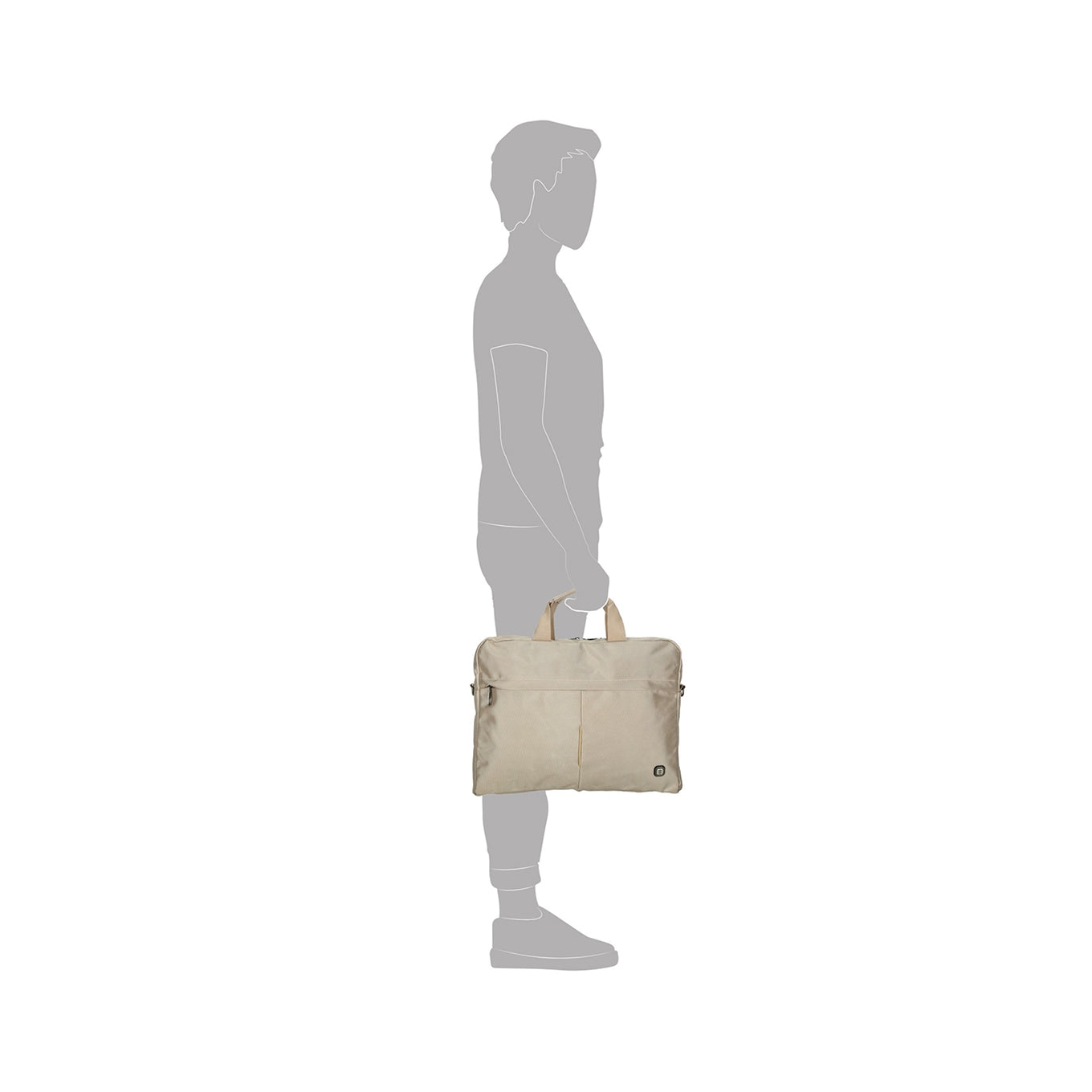 Enrico Benetti Cornell Laptoptasche 17,3'' Champagner