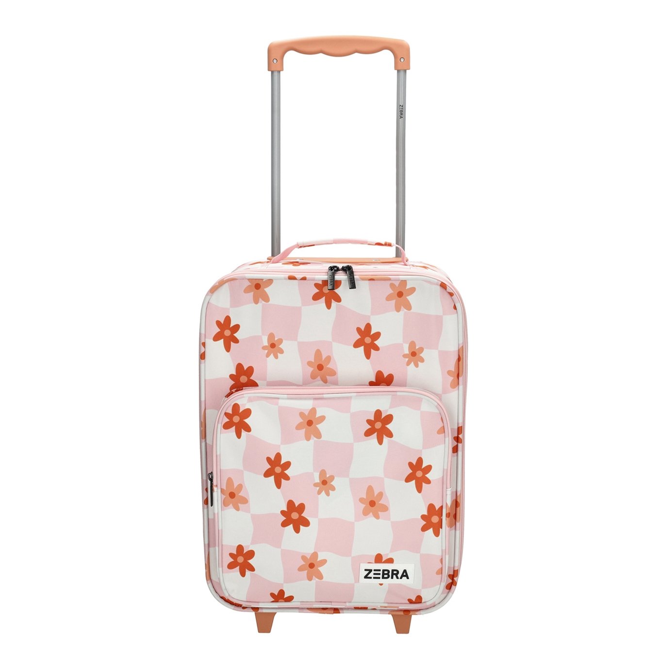 Zebra Trends Trolley Adventure Flower Altrosa Weicher Koffer
