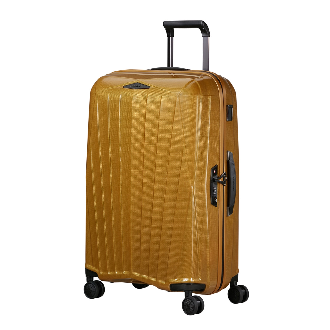 Samsonite Major-Lite Spinner 69 saffron yellow Hard Case