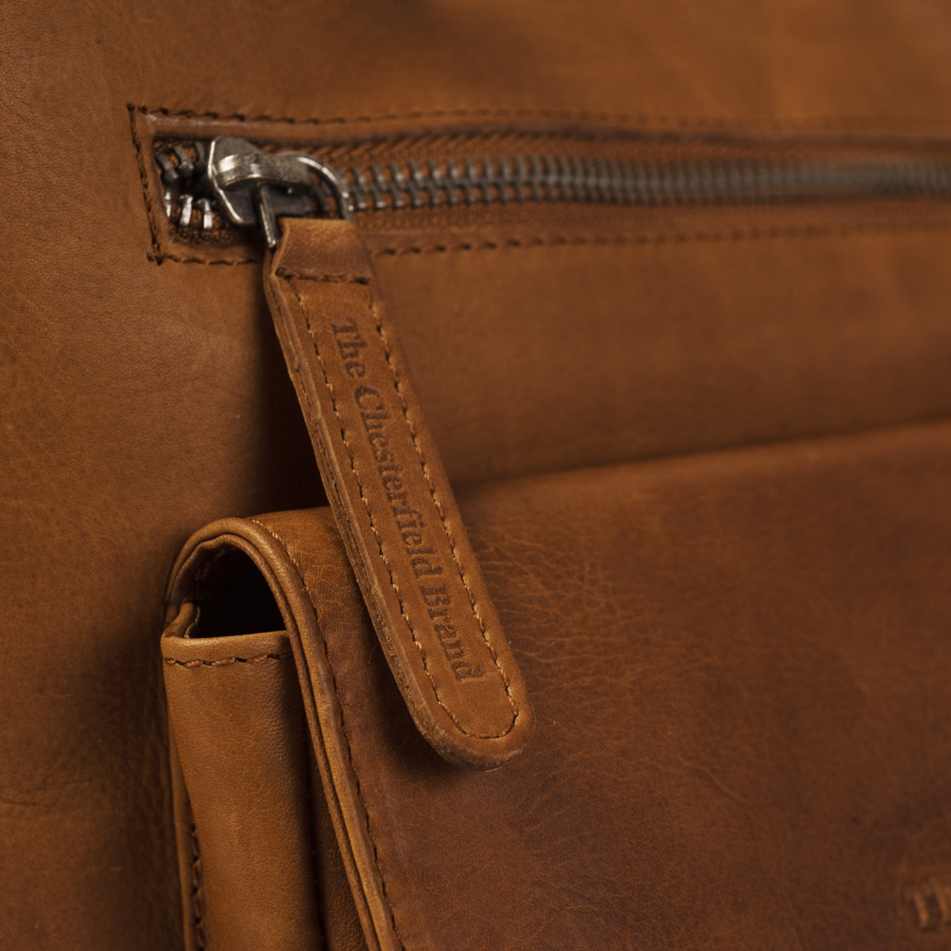The Chesterfield Brand Hailey Schoudertas cognac