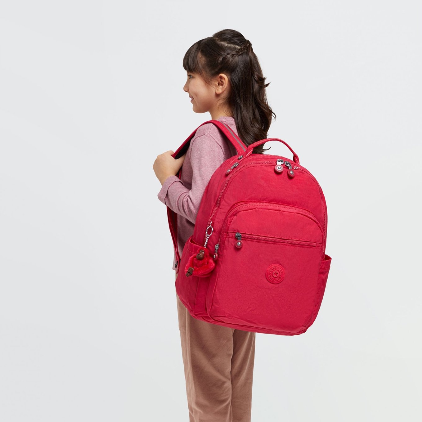 Kipling Seoul Marineblauer Rucksack
