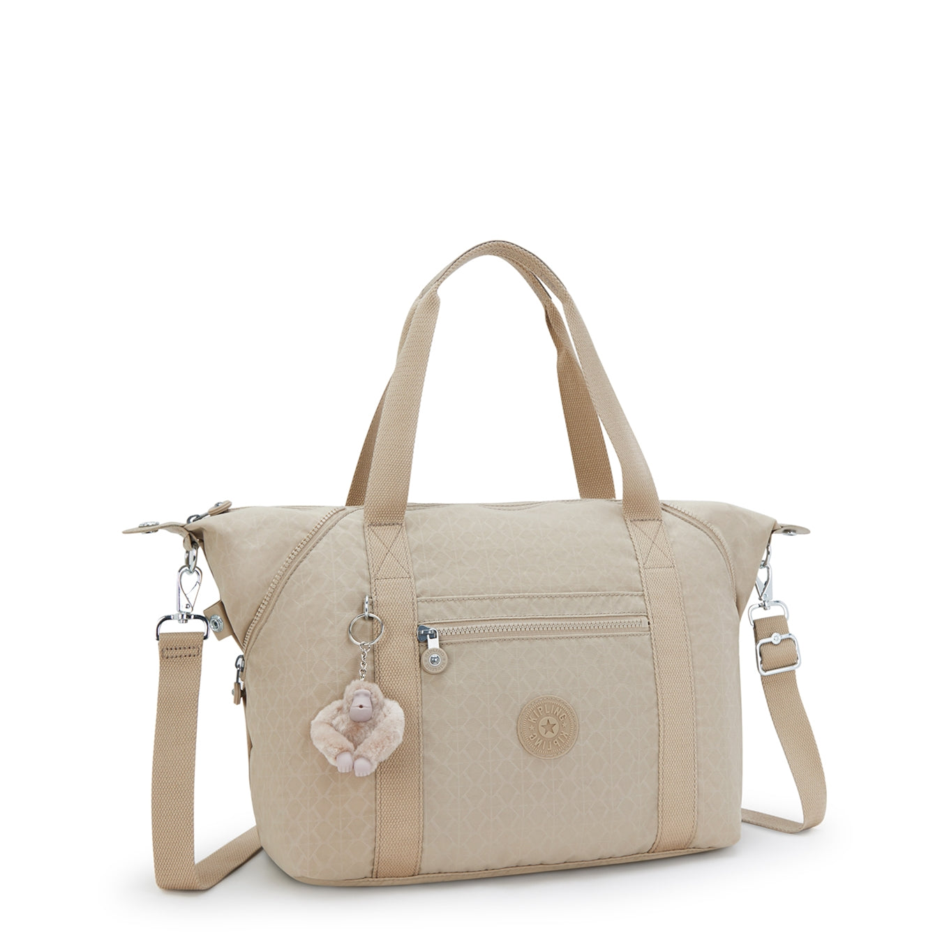 Kipling Art sign beige emb