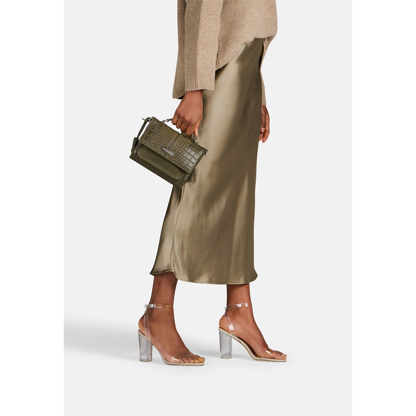 Burkely Cool Colbie Citybag Kleine grüne Damentasche