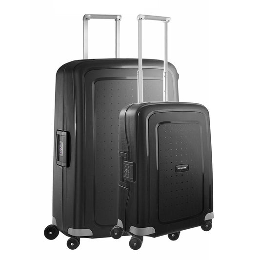 Samsonite S'Cure Spinner 55 + 75 Set schwarz Hartschalenkoffer