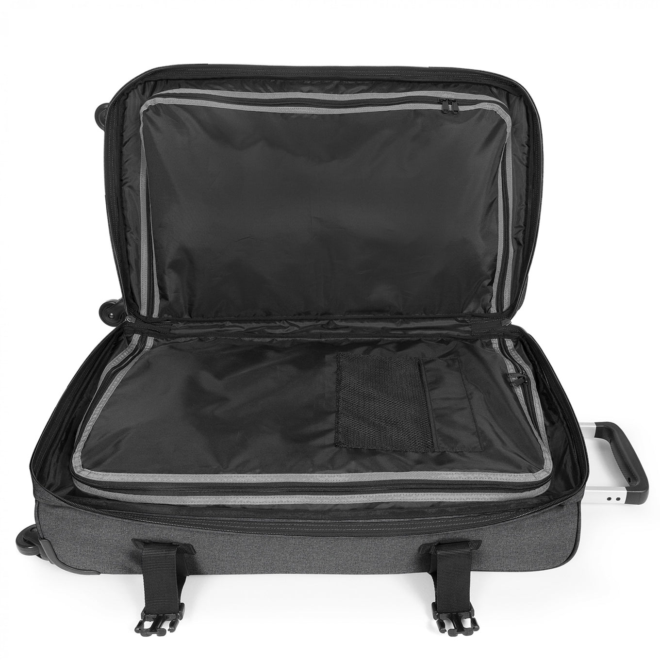 Eastpak Transit'R 4 XL schwarzer Denim Weicher Koffer