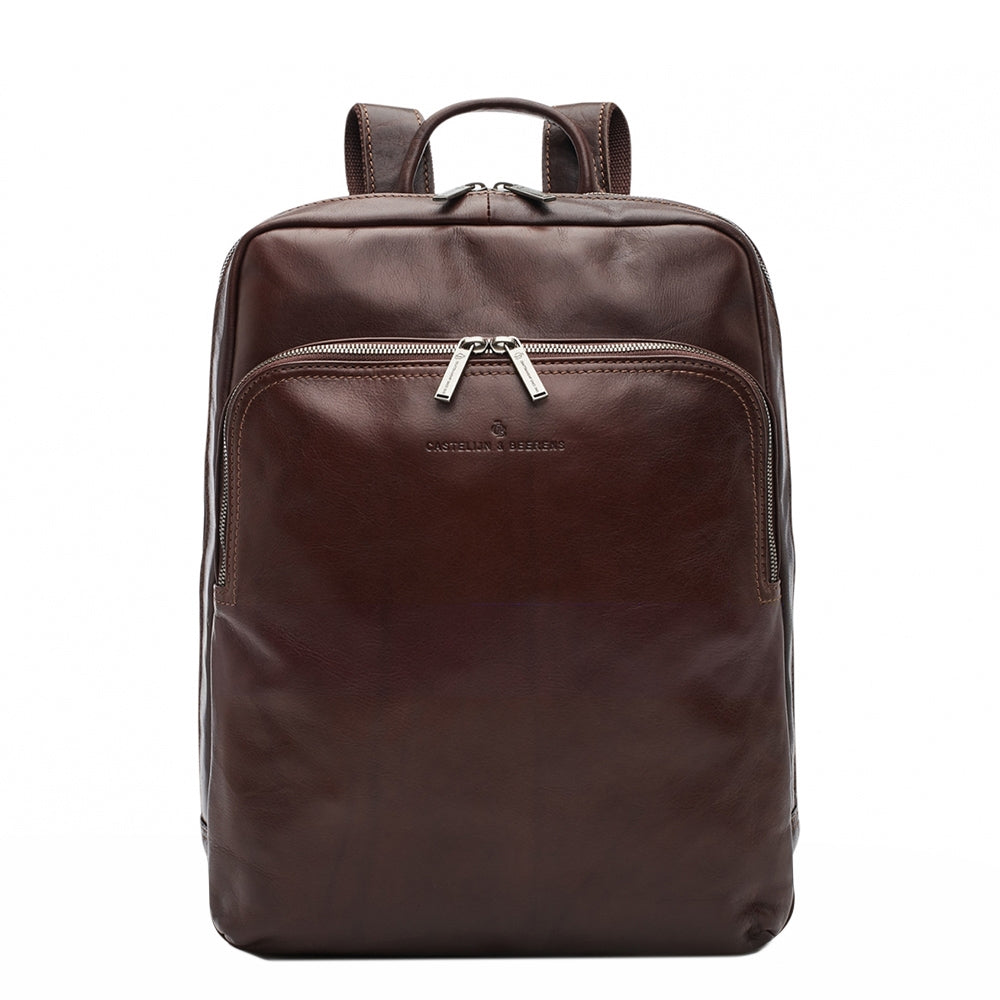Castelijn & Beerens Firenze Business Backpack 15.6" + Tablet mocha