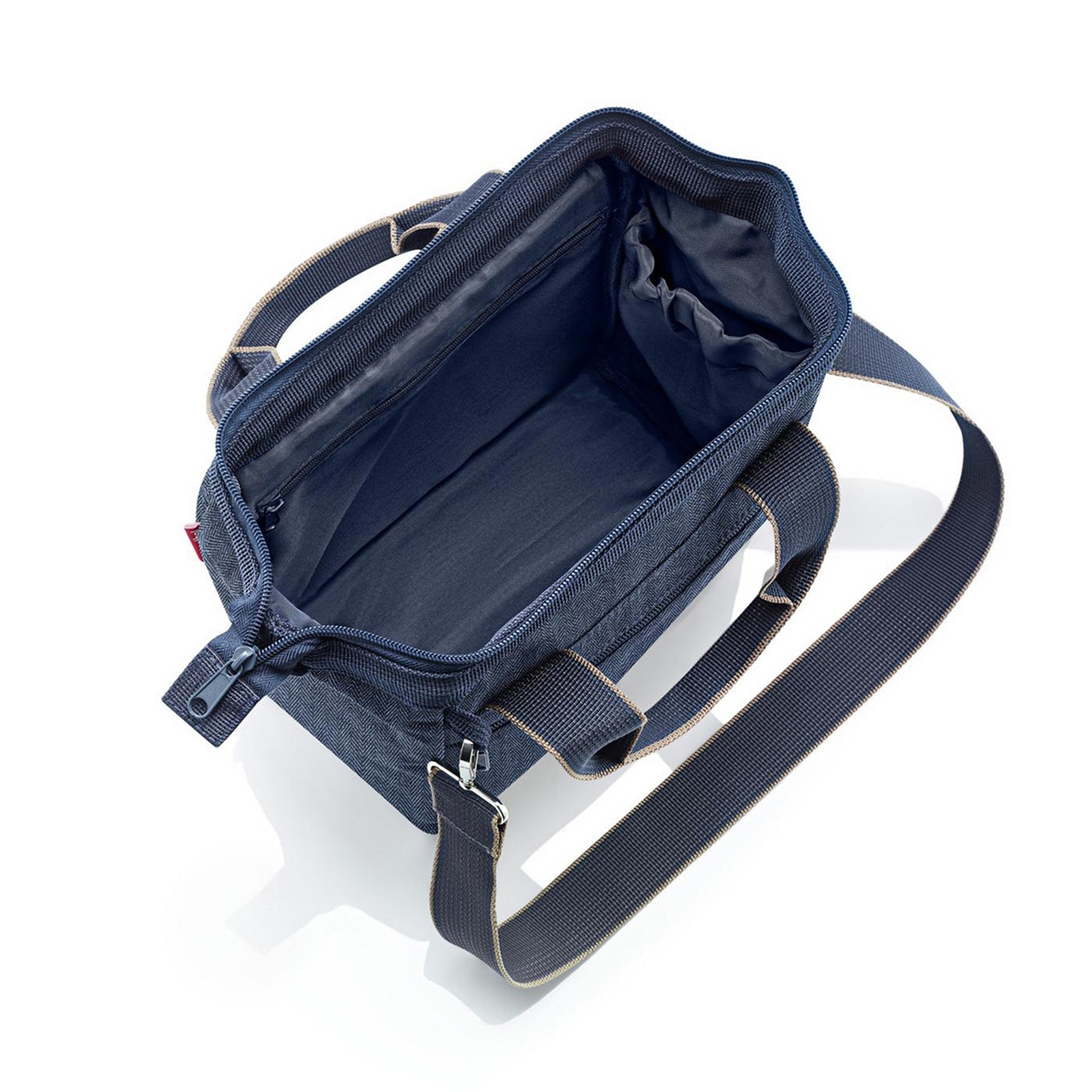Reisenthel Travelling Allrounder Cross herringbone dark blue