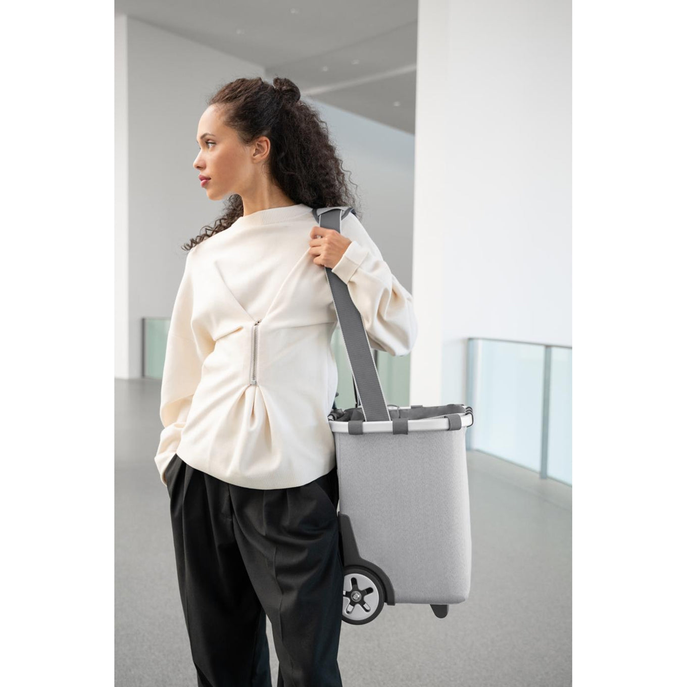 Reisenthel Shopping Carrycruiser herringbone gray