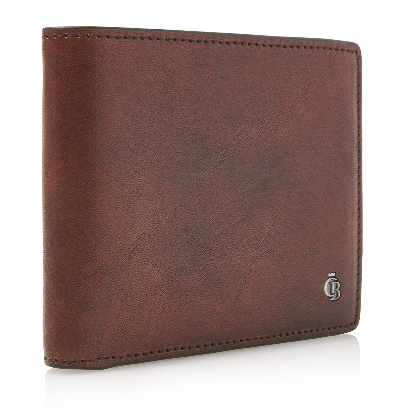 Castelijn & Beerens Rien Billfold 8 RFID Cognac Herrenbrieftasche