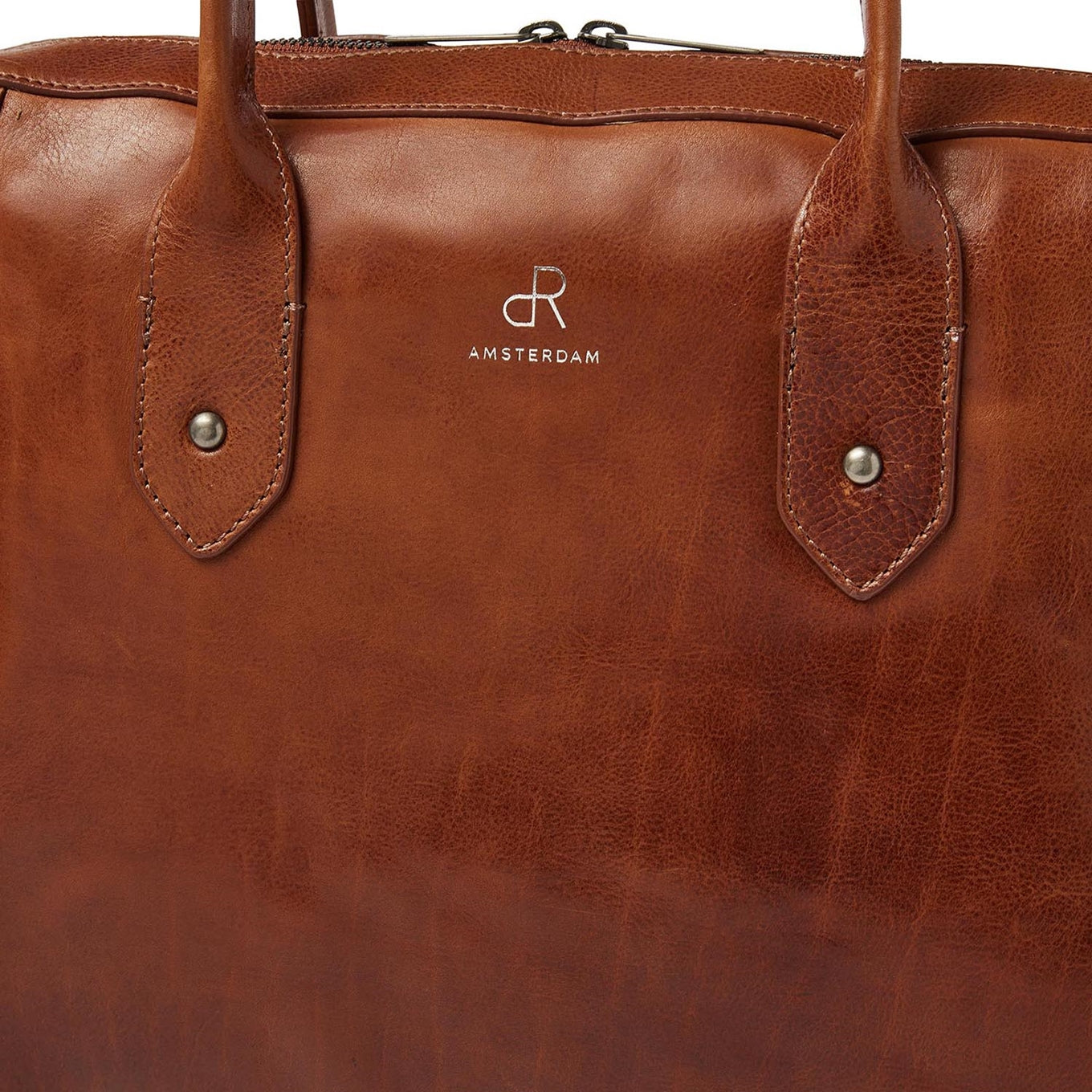 dR Amsterdam Apex Werktas cognac